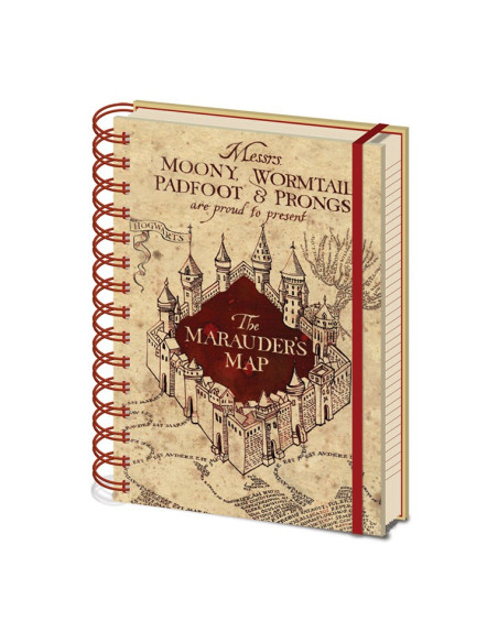 Marauder's Map Kladblok, Harry Potter