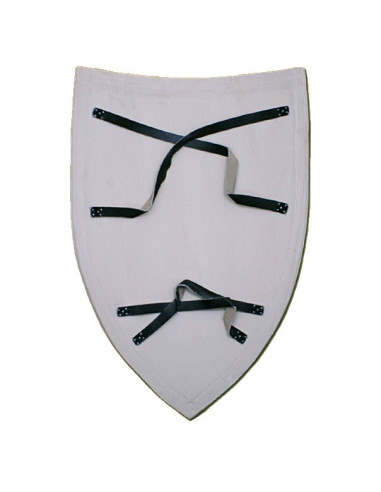 Mittelalterlicher Schild zum Bemalen