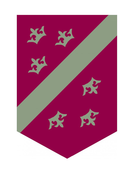 Estandarte Medieval Coronas Reinado