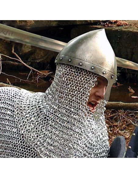 konisk Norman hjelm med nasal