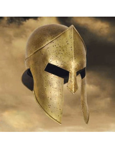 Accessoires Hoeden & petten Helmen Militaire helmen Antieke Middeleeuwse Griekse Korinthe Koning Spartaanse Pantser Helm Collectables Decor 