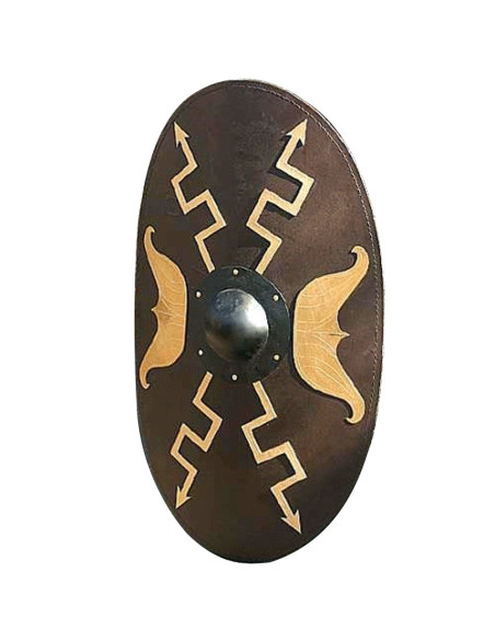 Ovaal schild van de Romeinse cavalerie