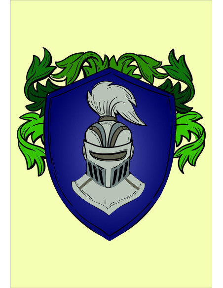 Banner Medieval Heraldic Shield...