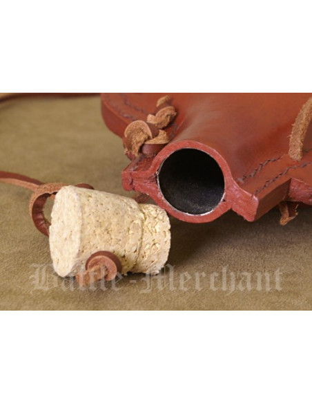 Stålkolbe, læderforet