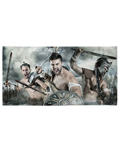 Spartan Fighting Badehåndklæde (forskellige størrelser)