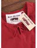 Vestido vikingo rojo Ana, niña