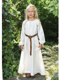 Vestido vikingo blanco Ana, niña