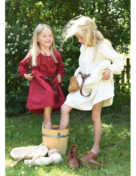 Witte vikingjurk Ana, meisje