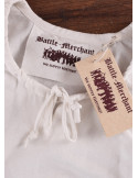 Vestido vikingo blanco Ana, niña