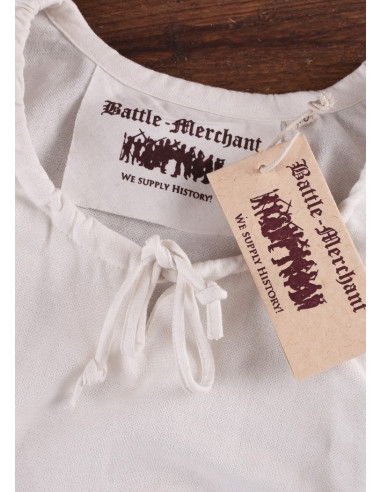 Vestido vikingo blanco Ana, niña