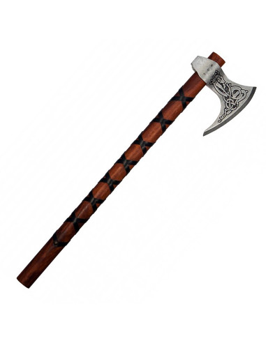 Conjunto de espada escudo hacha Vikingo danés sueco plástico de novedad