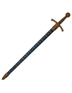 Espada medieval flor de lys, Francia S. XIV