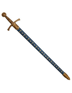 Espada medieval flor de lys, Francia S. XIV 2