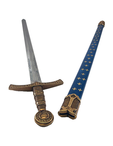 Middeleeuws zwaard fleur de lys,...