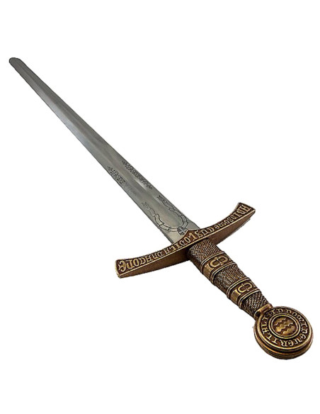 Espada medieval flor de lys, Francia...