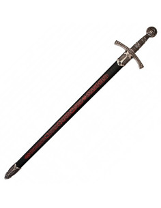 Vandrende løve middelalderlig sværd, Frankrig XIV århundrede