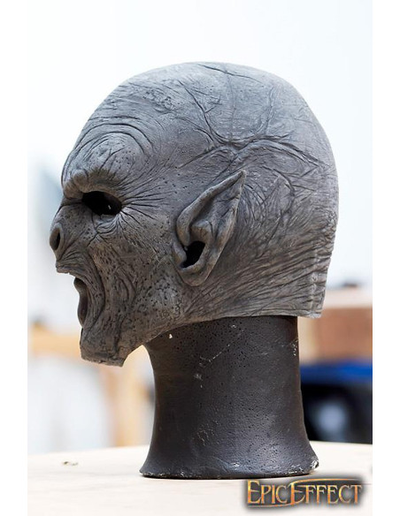 Fleischige Ork-Maske, unbemalt