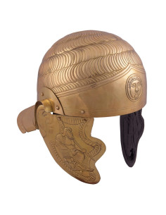 Römischer Helm zur Unterstützung der Kavallerie