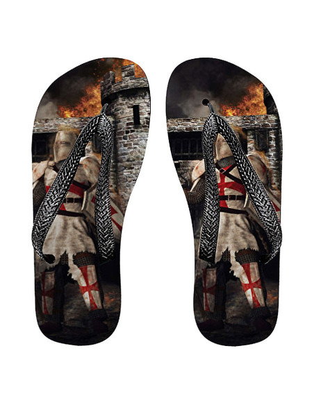 Knight Templar sommer flip flops Knight Templar sommer flip flops