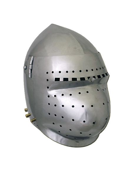 Bacinete Battle-Ready con visera,...