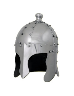 Hjelm af King Arthur, stål 1,2 mm.