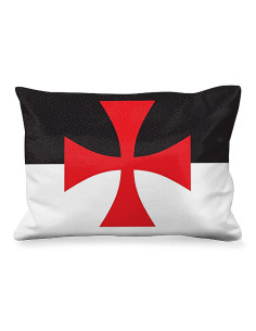 Cojín Rectangular Cruz de Malta de los Templarios