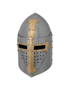 Sugarloaf Templar helm met vizier