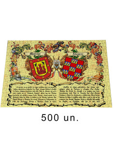 Puzzle Heraldische Schilde 2 Nachnamen 2