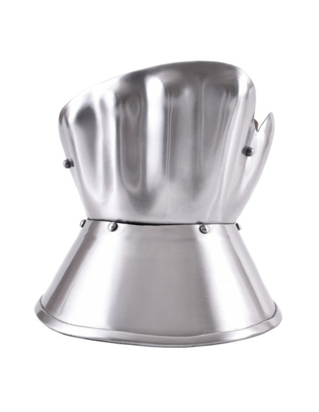 Handschutz aus poliertem Stahl