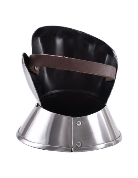 Handschutz aus poliertem Stahl