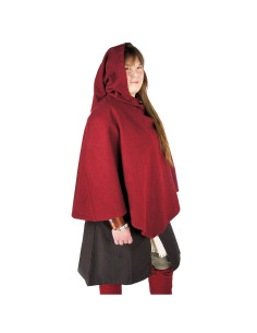Viking Gugel Eggill, rode wol 2