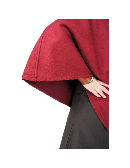 Viking Gugel Egill, rød uld