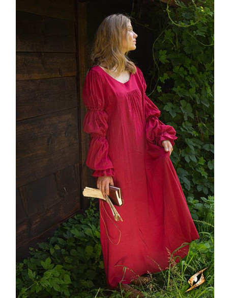 Lucrezia binnentuniek, donkerrood