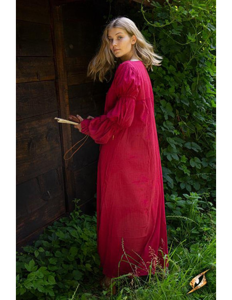 Lucrezia indre tunika, mørkerød