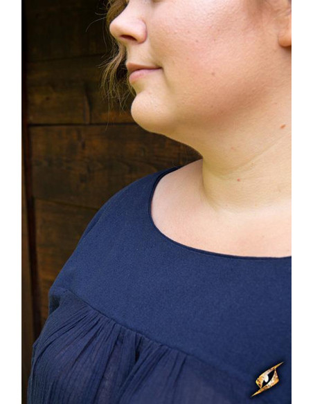 Lucrezia binnentuniek, donkerblauw