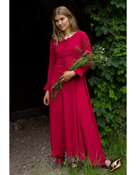 Isabel indre tunika, mørkerød