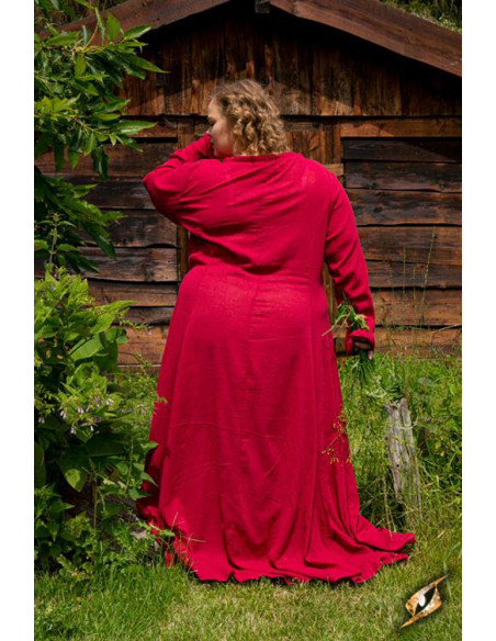 Isabel binnentuniek, donkerrood