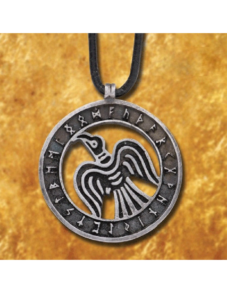 Viking Raven Pendant, S. IX-XI