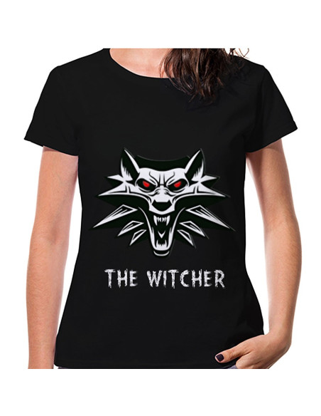 Camiseta The Witcher Mujer, manga corta