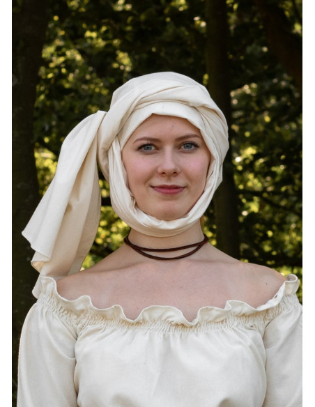 Middelalder tørklæde eller...