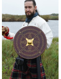 Schottischer Targe-Schild Schlacht von Culloden