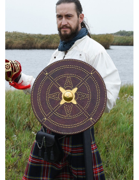 Escudo Targe Escocés batalla de Culloden Escudo Targe Escocés batalla de Culloden
