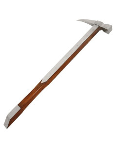 Martillo de guerra Medieval pico de cuervo, (70,5 cms.)