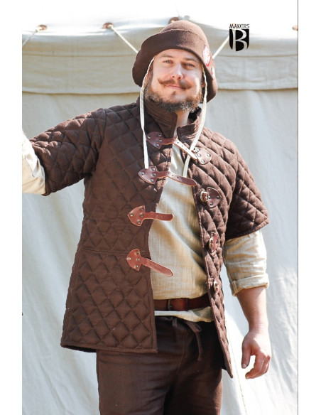 Bruine Donnergrund garnaal met gespen