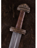 Espada Vikinga isla Eigg, Acero Damasco