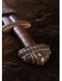 Espada Vikinga isla Eigg, Acero Damasco