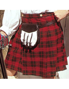 Schotse kilt van acrylwol