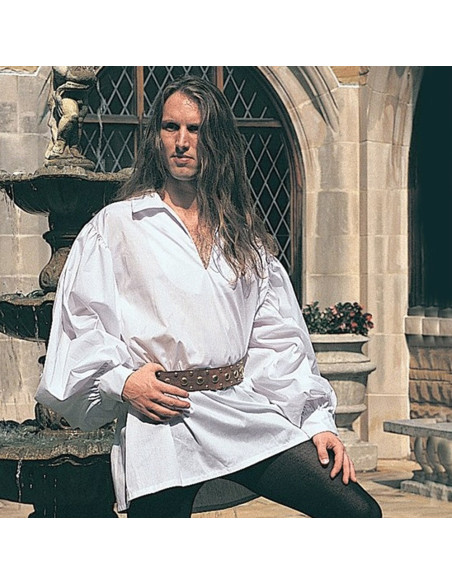 Renaissance overhemd met wijde mouwen