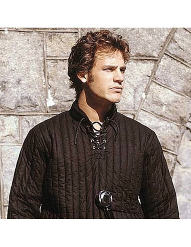 Middelalder quiltet gambeson