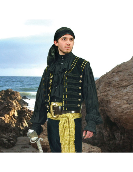 Chaleco de Pirata en terciopelo Chaleco de Pirata en terciopelo